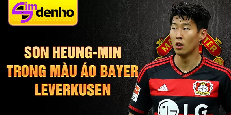 Son Heung-min trong màu áo Bayer Leverkusen