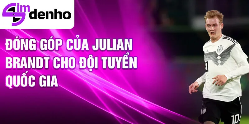 Julian Brandt - Từ ngôi sao trẻ đến tài năng hàng đầu 3 Đóng góp của Julian Brandt cho đội tuyển quốc gia